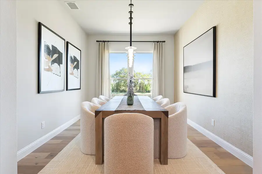 Furnished interior view inside a new home in Walton Ridge, Corinth (Image 8).