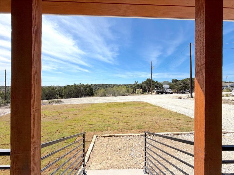 Exterior details and patio area of a home in , Spring Branch (Image 3).