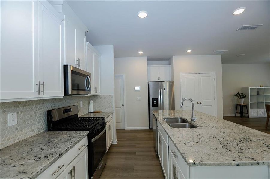 Furnished interior view inside a new home in , Lawrenceville (Image 8).