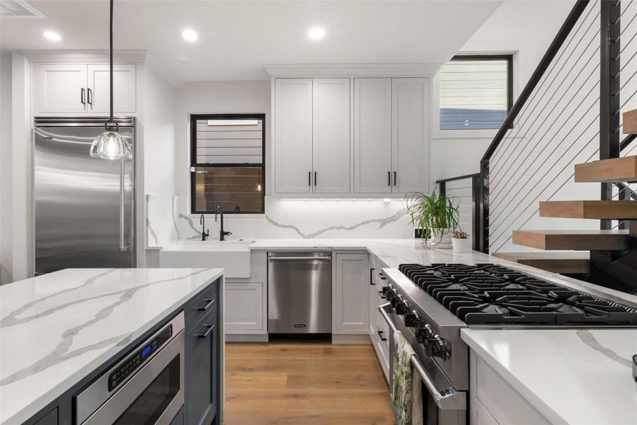 Furnished interior view inside a new home in , Austin (Image 18).