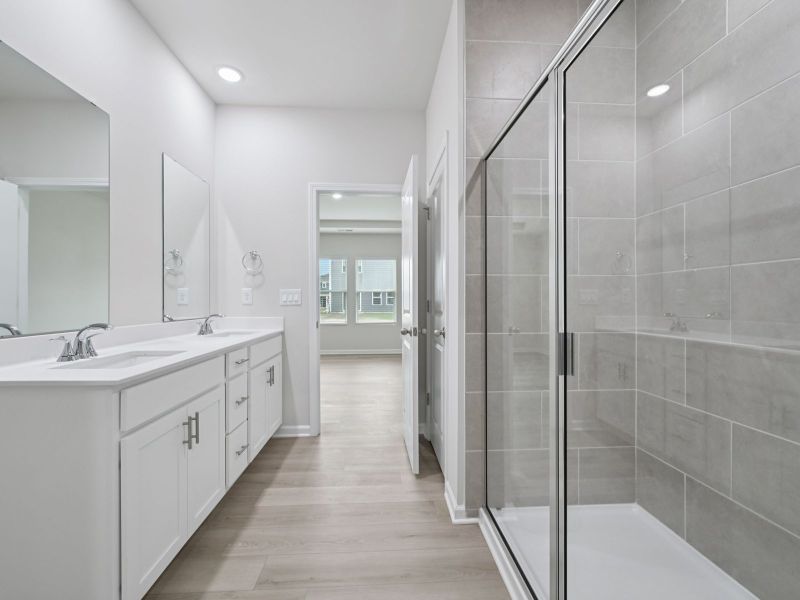Furnished interior view inside a new home in Oak Manor - Signature Series, Garner (Image 6).