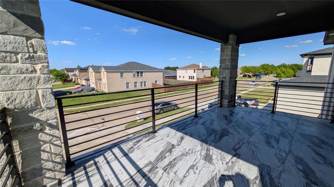 Exterior details and patio area of a home in , Balch Springs (Image 4).