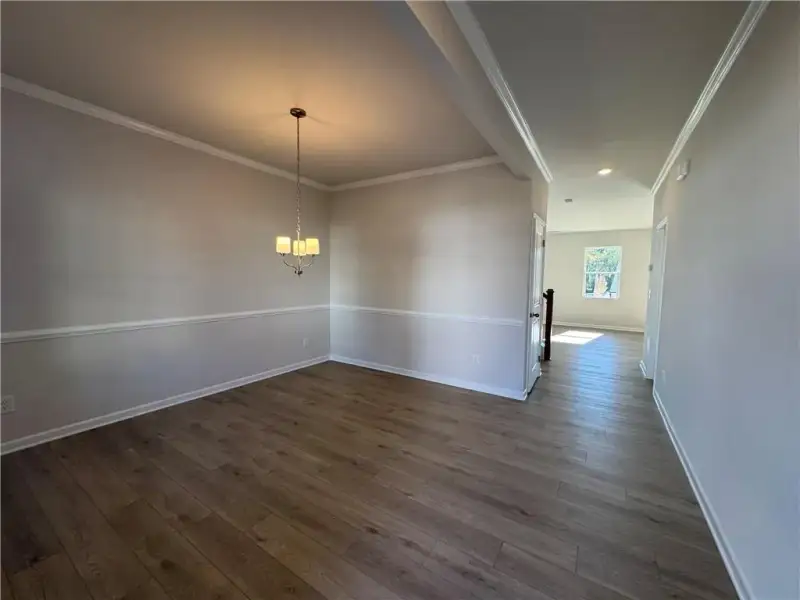 Spacious, unfurnished interior of a new home in The Reserve at Willow Oaks, Canton (Image 5).