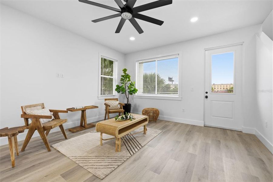 Furnished interior view inside a new home in , Tampa (Image 18).