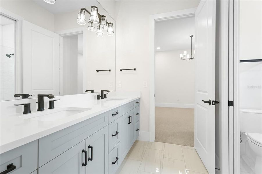 Furnished interior view inside a new home in , Sarasota (Image 10).