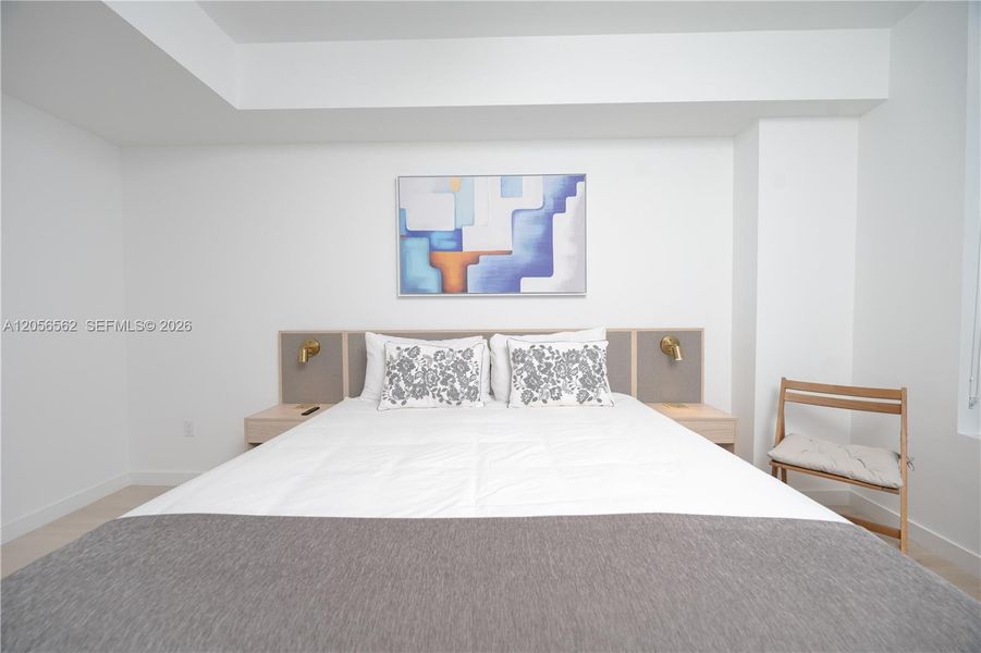 Furnished interior view inside a new home in , Miami (Image 15). Furnished interior view inside a new home in , Miami (Image 15).