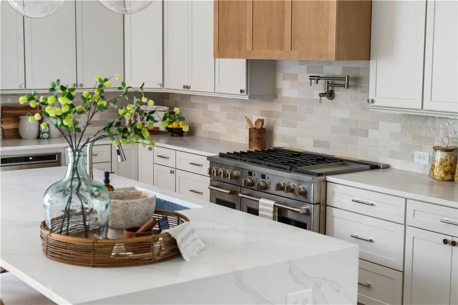 Furnished interior view inside a new home in , Marietta (Image 36).