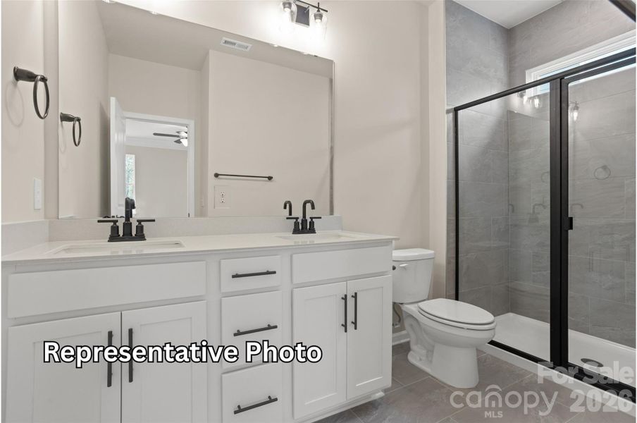 Furnished interior view inside a new home in Founders Landing | 55+ Community, Gastonia (Image 4).