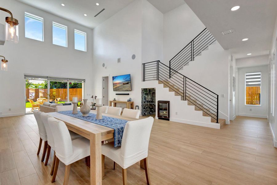 Furnished interior view inside a new home in , North Palm Beach (Image 43). Furnished interior view inside a new home in , North Palm Beach (Image 43).