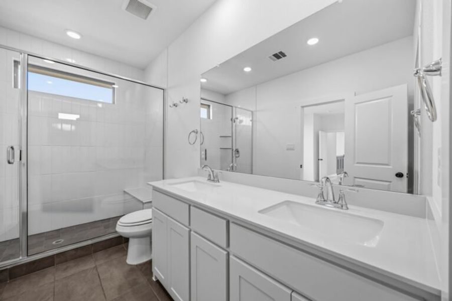 Furnished interior view inside a new home in Uptown Celina, Celina (Image 13).