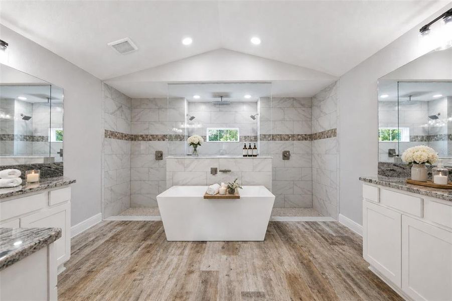 Furnished interior view inside a new home in , Brooksville (Image 33).