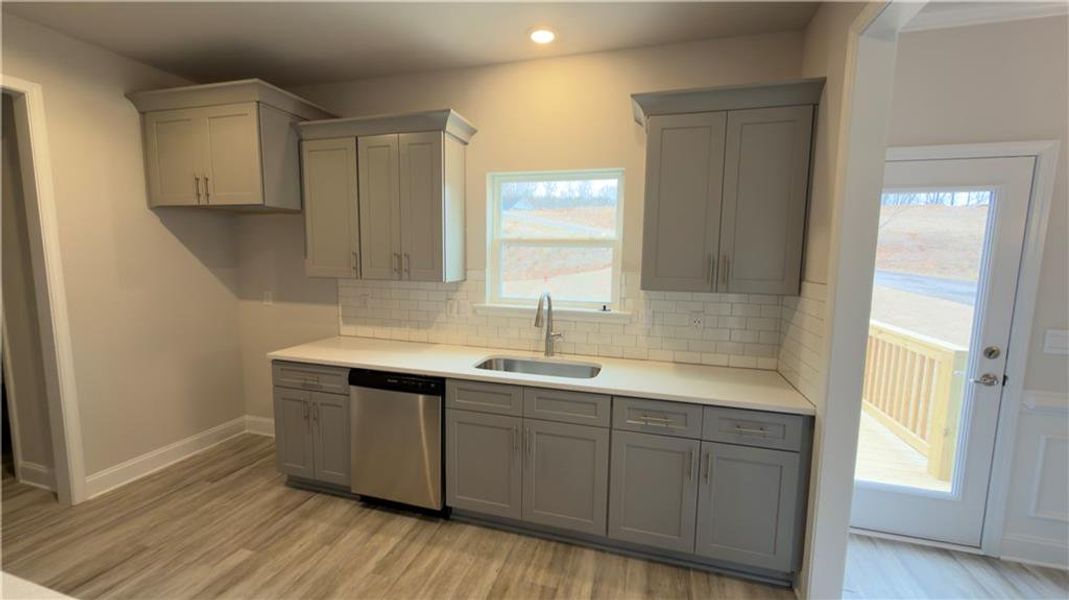 Furnished interior view inside a new home in Habersham Meadows, Demorest (Image 5).