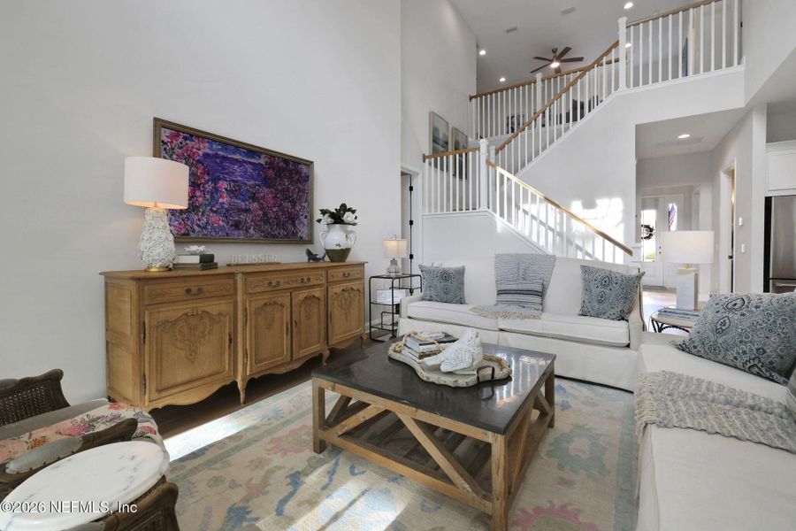 Furnished interior view inside a new home in Settler's Landing at Nocatee, Ponte Vedra (Image 45).