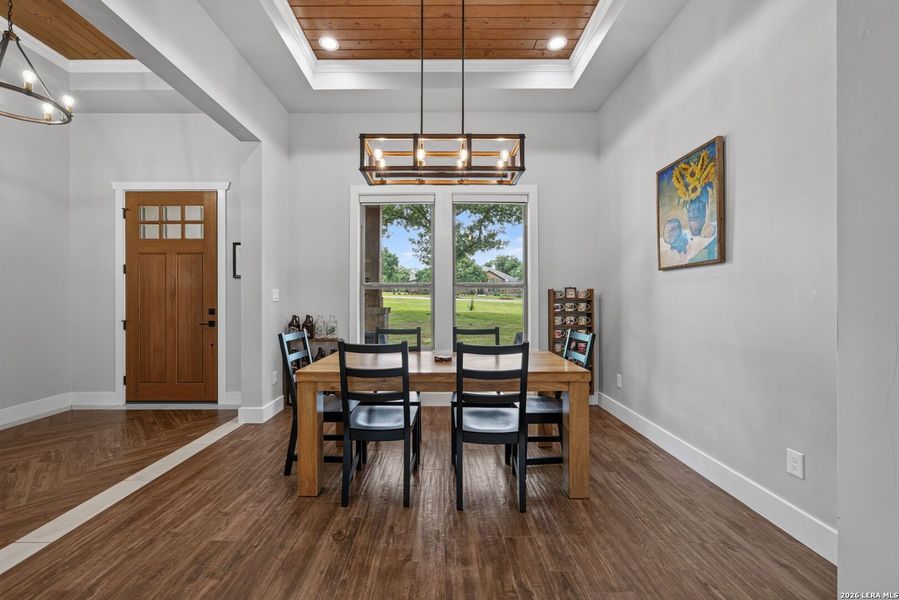 Furnished interior view inside a new home in , La Vernia (Image 16). Furnished interior view inside a new home in , La Vernia (Image 16).