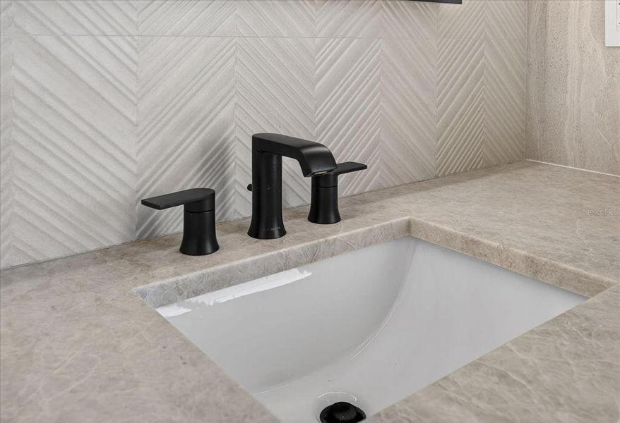 Close-up of interior finishes inside a home in , Tampa (Image 24).