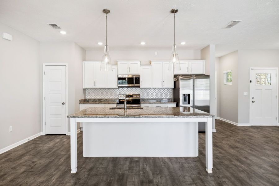 Furnished interior view inside a new home in Jackson Towne, Murfreesboro (Image 3).
