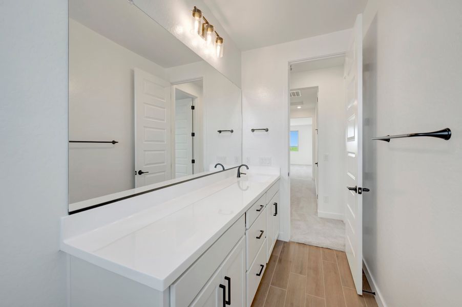 Furnished interior view inside a new home in Soleo, San Tan Valley (Image 12).