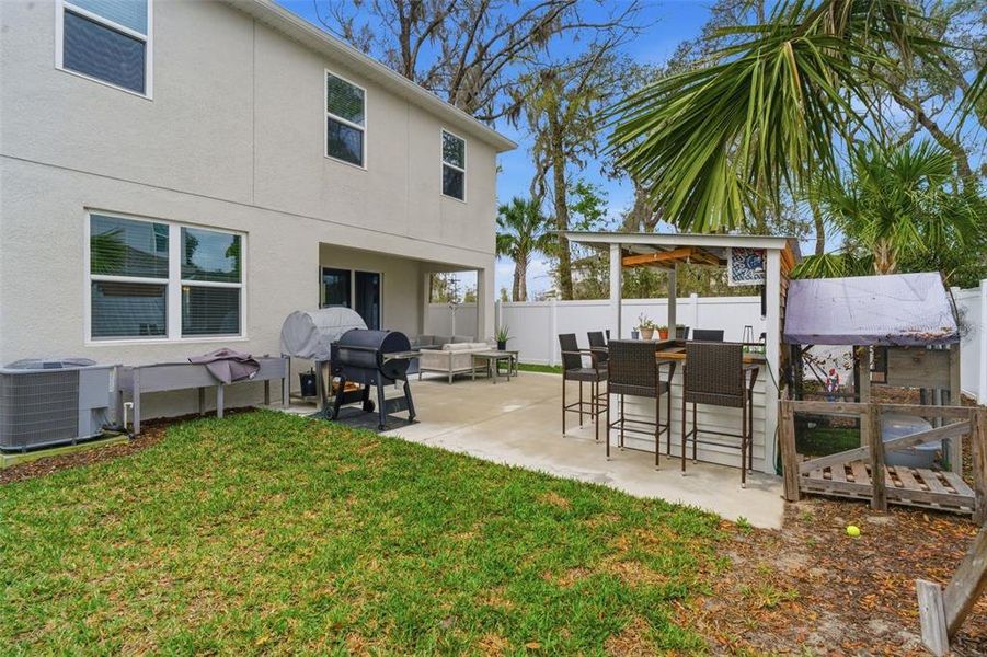 Exterior details and patio area of a home in , Deland (Image 28). Exterior details and patio area of a home in , Deland (Image 28).