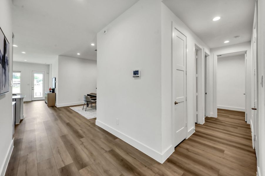 Split floor plan