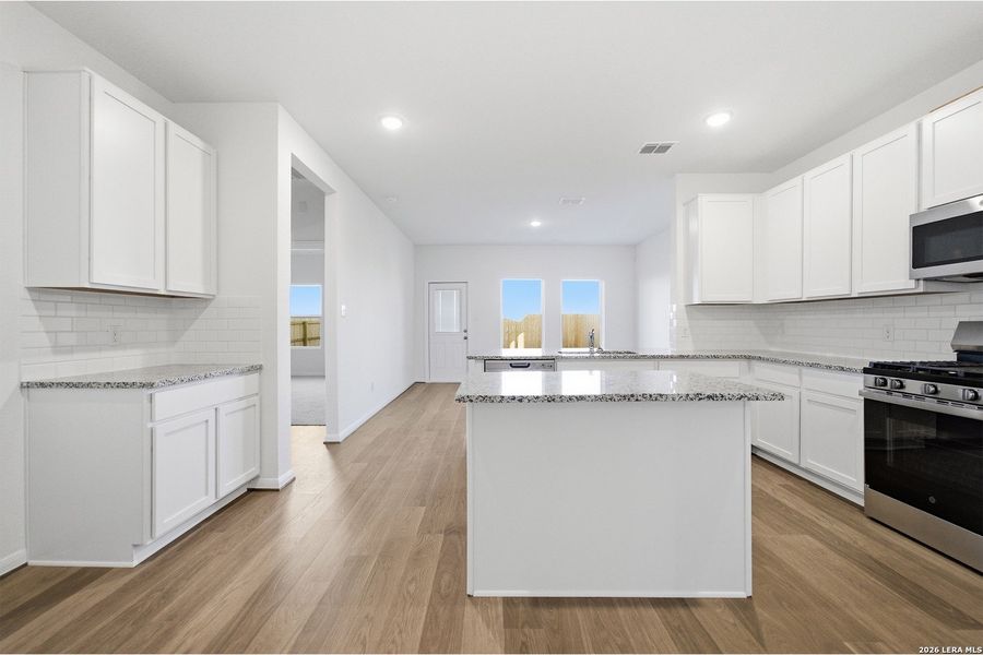 Furnished interior view inside a new home in Garden Grove, San Antonio (Image 11).