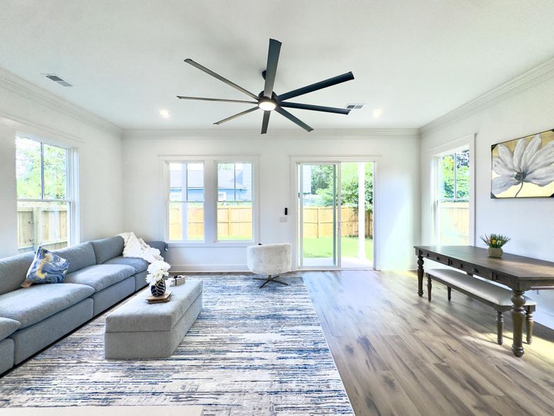 Furnished interior view inside a new home in , North Charleston (Image 30).