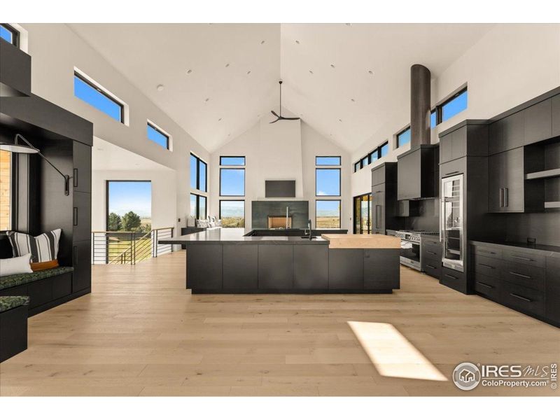 View from dining room