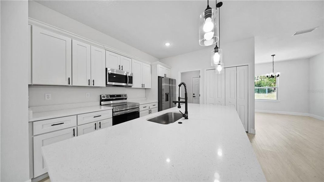 Furnished interior view inside a new home in , Ocala (Image 15).