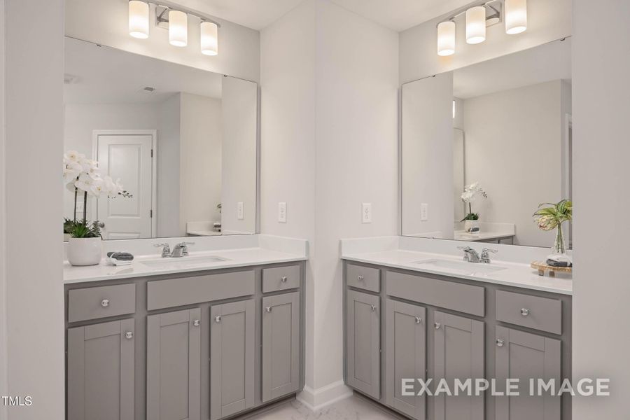 Furnished interior view inside a new home in Springvale, Fuquay Varina (Image 26). Furnished interior view inside a new home in Springvale, Fuquay Varina (Image 26).