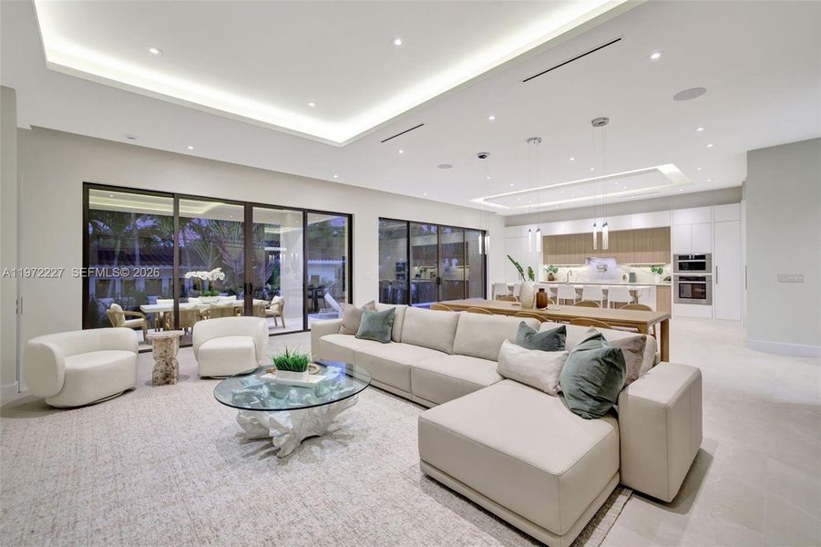 Furnished interior view inside a new home in , Fort Lauderdale (Image 13).