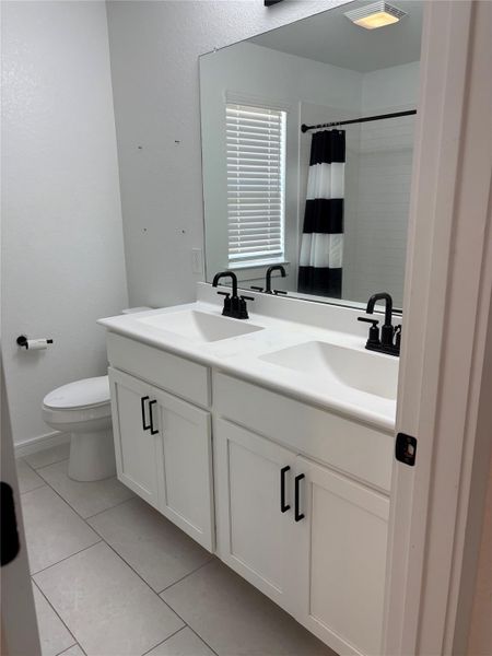 Furnished interior view inside a new home in , Cypress (Image 8).