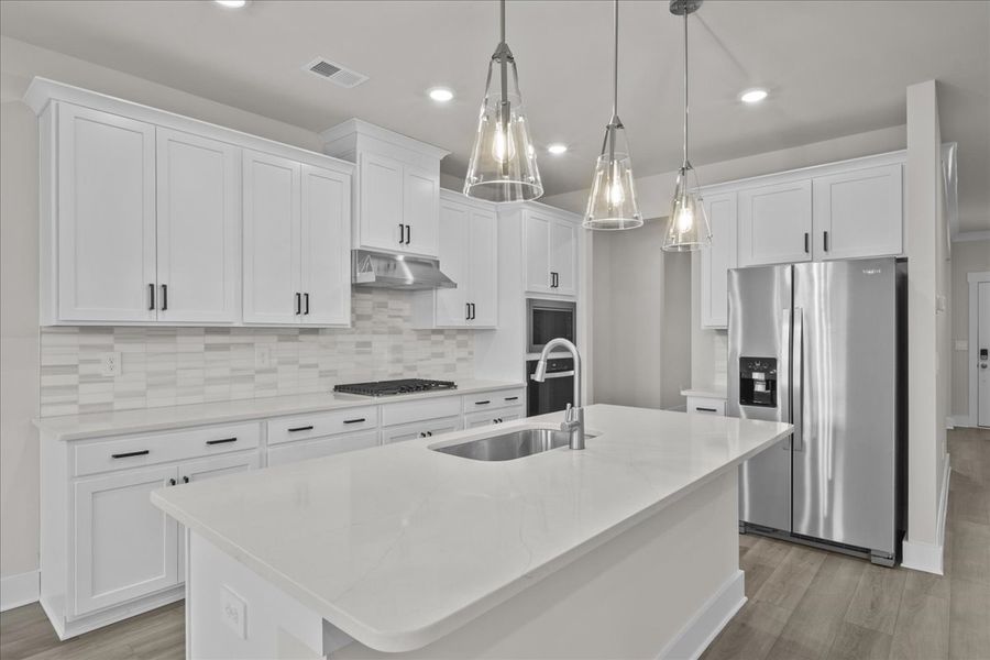 Furnished interior view inside a new home in Cedar Shoals - Signature Collection, Piedmont (Image 4).