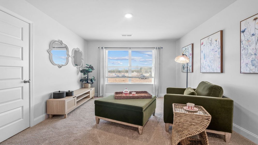 Representative furnished interior of a home built from the Hayden by D.R. Horton in Laurel Grove, Guyton (Image 8).