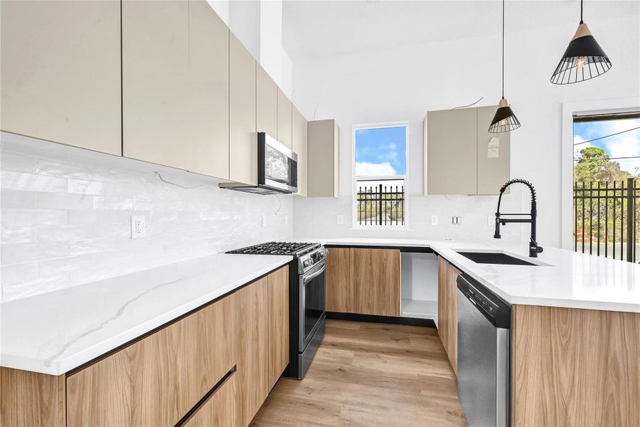 Furnished interior view inside a new home in , Houston (Image 11). Furnished interior view inside a new home in , Houston (Image 11).