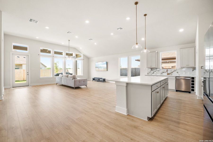 Furnished interior view inside a new home in Westridge, San Antonio (Image 9).