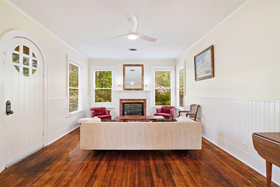 Furnished interior view inside a new home in , Paris (Image 15).