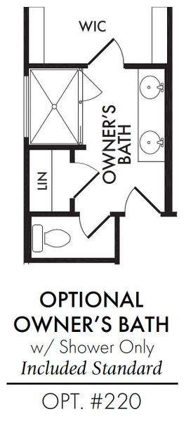 Master Bath – Shower Only Master Bath – Shower Only
