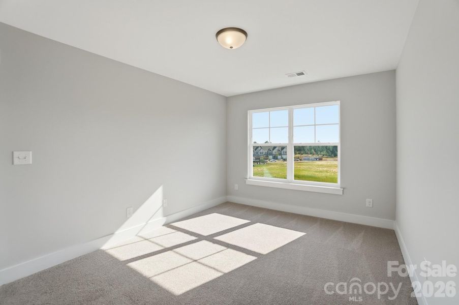 Spacious, unfurnished interior of a new home in Blythe Mill Townhomes, Waxhaw (Image 21). Spacious, unfurnished interior of a new home in Blythe Mill Townhomes, Waxhaw (Image 21).