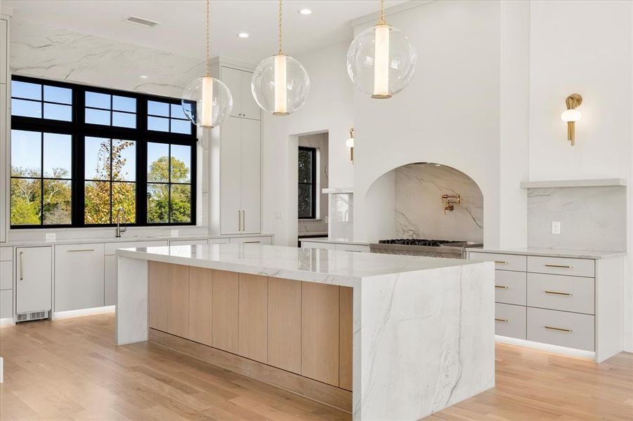 Furnished interior view inside a new home in , Heath (Image 5).