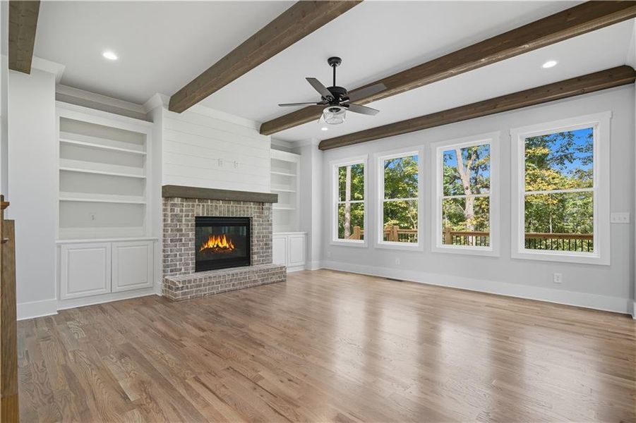 Spacious, unfurnished interior of a new home in , Canton (Image 34).