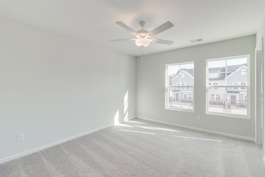 Spacious, unfurnished interior of a new home in Astoria, Columbia (Image 19). Spacious, unfurnished interior of a new home in Astoria, Columbia (Image 19).