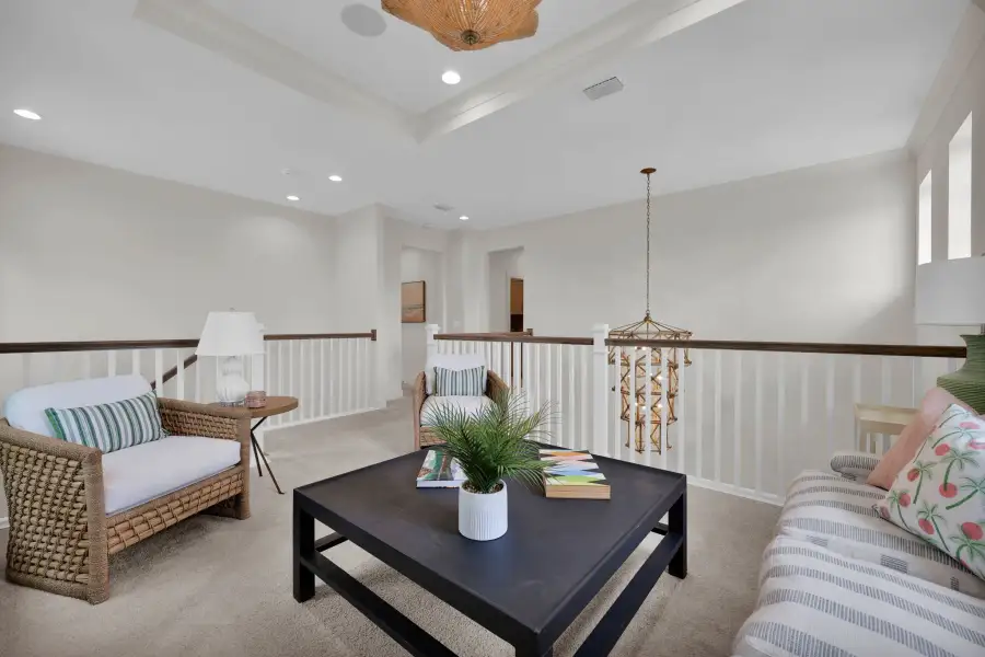 Representative furnished interior of a home built from the Scarlett by Riverside Homes in Sagebrush at EverRange, Jacksonville (Image 53).