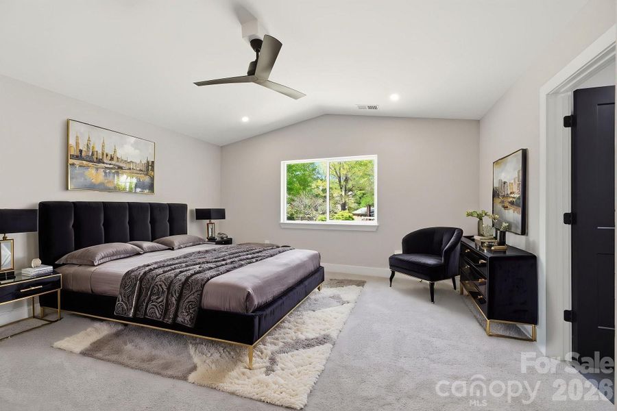 Furnished interior view inside a new home in , Huntersville (Image 17).