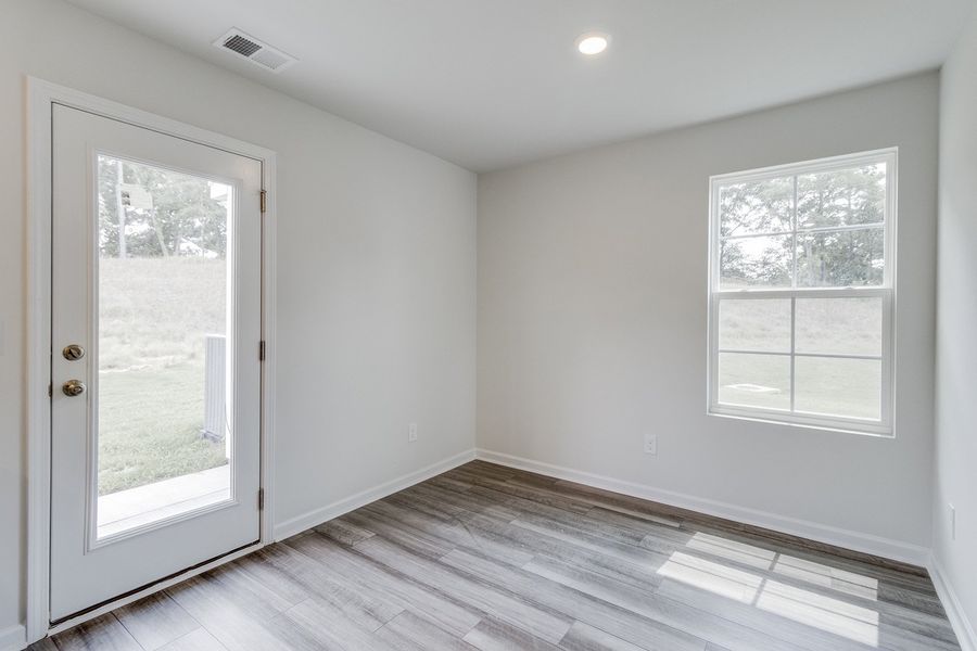 Spacious, unfurnished interior of a new home in Padgett Commons, Hopkins (Image 16). Spacious, unfurnished interior of a new home in Padgett Commons, Hopkins (Image 16).