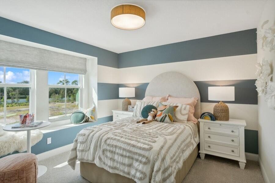 Furnished interior view inside a new home in , Stuart (Image 6).