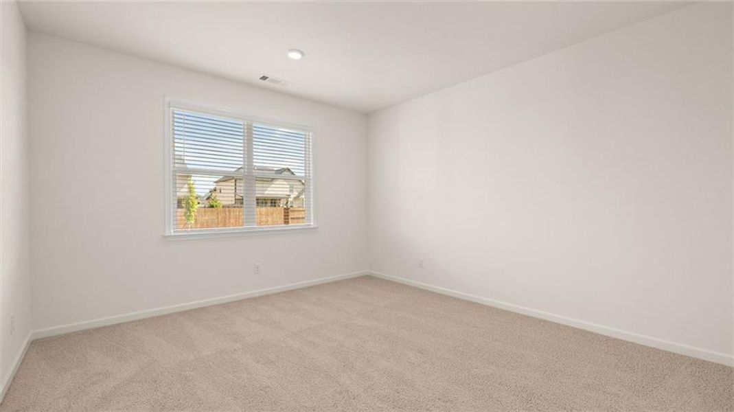 Spacious, unfurnished interior of a new home in The Preserve at Agricultural Village, Perry (Image 19).