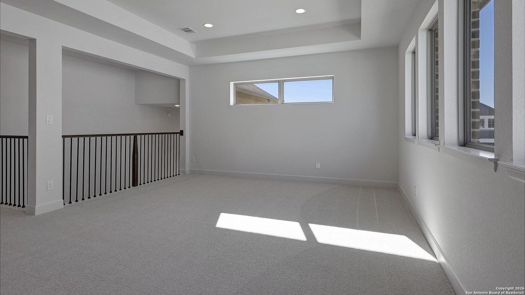 Spacious, unfurnished interior of a new home in Corley Farms 50', Boerne (Image 21).