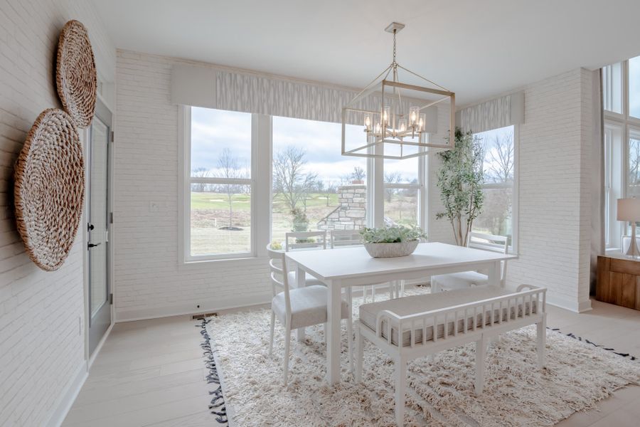 Representative furnished interior of a home built from the Mitchell by Fischer Homes in The Estates and Meadows at Floyds Fork, Louisville (Image 10). Representative furnished interior of a home built from the Mitchell by Fischer Homes in The Estates and Meadows at Floyds Fork, Louisville (Image 10).