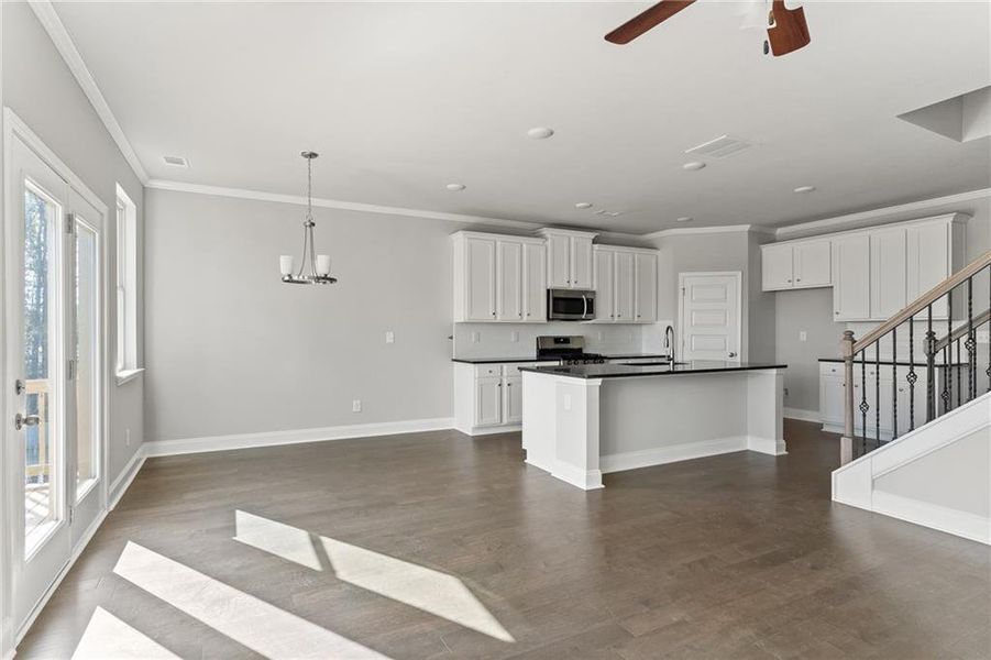 Spacious, unfurnished interior of a new home in Paces Estates, Lithia Springs (Image 30).