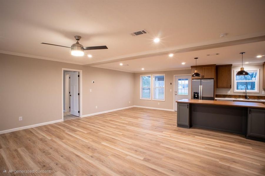 Spacious, unfurnished interior of a new home in , Groesbeck (Image 10). Spacious, unfurnished interior of a new home in , Groesbeck (Image 10).