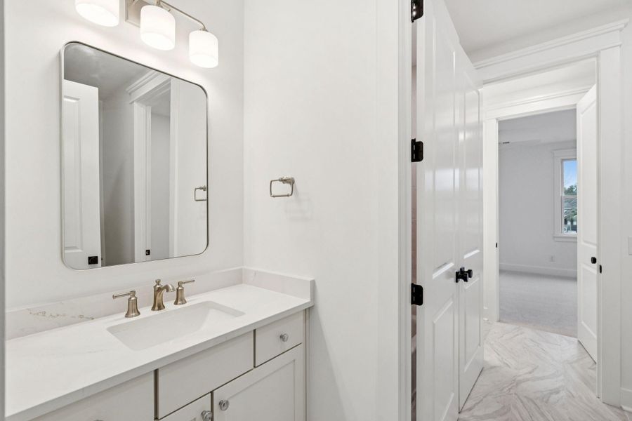 Furnished interior view inside a new home in , Mount Pleasant (Image 52).